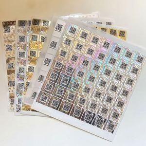 Custom Professional 3d Hologram Sticker Label Security Holographic Security Label - Product Image 4