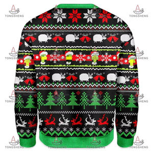 <span class=keywords><strong>Pull</strong></span> <span class=keywords><strong>de</strong></span> Noël 3D personnalisé pour hommes et femmes, motif <span class=keywords><strong>Grinch</strong></span> amusant, pour adultes - Collection 2026 du fournisseur <span class=keywords><strong>de</strong></span> tricots - Product Image 2