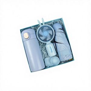 Set <span class=keywords><strong>de</strong></span> Regalo Corporativo Premium con Logotipo Personalizado, Set <span class=keywords><strong>de</strong></span> Regalo con Termo, Abanico y Paraguas para Apreciación a Clientes y Bienestar <span class=keywords><strong>de</strong></span> Empleados - Product Image 3