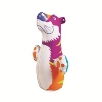 Prix de gros Jouets gonflables Tigre Dauphin Dinosaure Gobelet Enfants Sac de boxe Jouets de loisirs