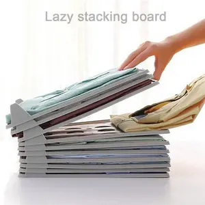 Shirt Organizer T-Shirt Ordner Board Kleidung Teiler Stapelbare T-Shirt Dokument Lazy Folding Board Organizer