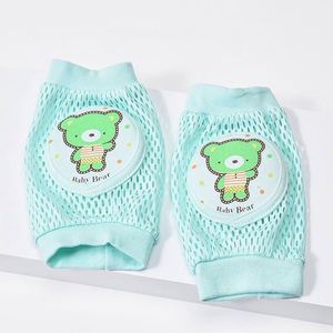 Genouillères antidérapantes pour bébé, respirantes, en maille, protection des jambes pour tout-petits, coussinets en éponge, genouillères et coudières en polyester pour bébé - Product Image 2