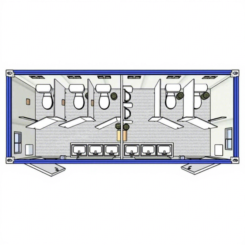 China Prefabricated Prefab Mobile Outdoor Portable