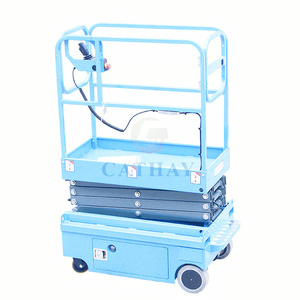 CATHAYLIFT Premium Volledig Geautomatiseerde Zelfrijdende Schaarlift van Manganstaal, 6,8m Hoogte voor Binnen/Buiten Gebruik CE 2 - Product Image 3