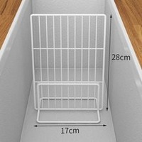 Étagère à grille en métal personnalisée étagère à épices montée sur le réfrigérateur étagère à grille étagère à vin dans le réfrigérateur