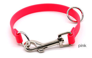 Kerah leher Paracord PVC gaya taktis kecil untuk kucing anjing nyaman lembut mudah dibersihkan panjang kustom beberapa warna Solid - Product Image 4