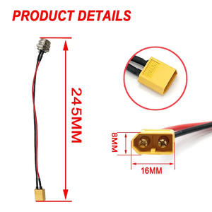 Pièces de port de charge pour <span class=keywords><strong>scooter</strong></span> électrique, port de charge 3 broches Xt60 pour <span class=keywords><strong>scooter</strong></span> électrique, accessoires pour <span class=keywords><strong>scooter</strong></span> Vse <span class=keywords><strong>Tt</strong></span> 8/8+/9/9+/10+ - Product Image 5