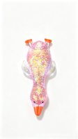 Jouet anti-stress en forme de petit canard en maltose, à remontée lente, doux, scintillant doré, pour enfants - Vente chaude