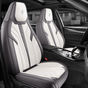 Vente directe de housse de siège de voiture de haute qualité en cuir PU imperméable résistant à l'usure avec fonction de massage - Product Image 3