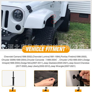 <b>Blind</b> Rivets Wheel Arch Clips For Ford Chrysler Jeep 6501559 6506007AA 10184895 N803862-S <b>Plastic</b> Nylon POMPP Auto Fastener - Product Image 4