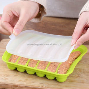 แม่พิมพ์ซิลิโคนทำไส้กรอก 6 ช่อง สำหรับทำไส้กรอกโฮมเมด อบ <span class=keywords><strong>นึ่ง</strong></span> ทำฮอทดอก ทำ<span class=keywords><strong>เค้ก</strong></span> - Product Image 4