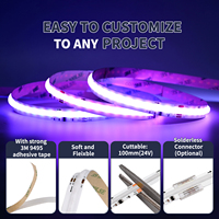 Kit de Bande LED Intelligente WiFi Contrôle via App Tuya Alexa Google Home Synchronisation Musicale RGB 5m 10m Pack Complet Plug & Play