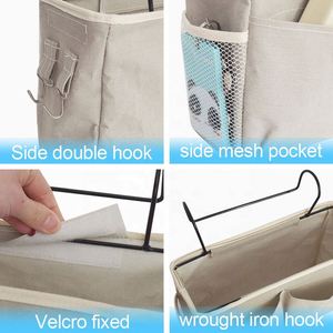 Hanging Storage <b>Bag</b> Bedside Storage <b>Bag</b> Used for the <b>Bed</b> Rails of Bunk <b>Beds</b> and Lower Bunk Dormitory Rooms on Hospital <b>Beds</b> - Product Image 6