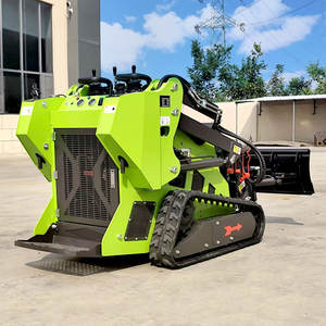 Venta caliente Honda Engine Mini Skid Steer Loader con núcleo de bomba de cargador frontal y accesorios esenciales Maquinaria de construcción - Product Image 3