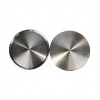 Bloc Cible en Alliage Titane-Aluminium Proportions 50:50/80:20/70:30 Teneur en Ti 99,9% Technique de Forage, Pressage, Découpe et Revêtement