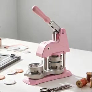 Máquina de Fazer Botões DIY em Forma de Baleia Rosa para Artesanato - Product Image 2