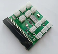 12 Port 6Pin 12V Power Supply Server Adapter Breakout Board Untuk HP 1200W 750W PSU GPU Baru ATX64P6-N02