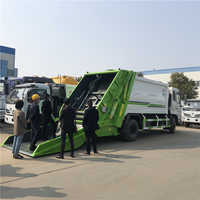 Camion compacteur de déchets 4*2 à 5 m³ – Camion à benne arrière pour le Vietnam, le Laos, le Cambodge, la Thaïlande, le Myanmar, la Malaisie