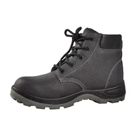 Black Steel Toe Safety Shoes, Hard Work Shoes