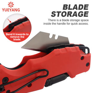 <span class=keywords><strong>Couteau</strong></span> utilitaire de travail multi-outils YUEYANG avec clip de <span class=keywords><strong>ceinture</strong></span> durable et ouvreur <span class=keywords><strong>intégré</strong></span> lame supplémentaire SK5 pour la coupe de bricolage - Product Image 3