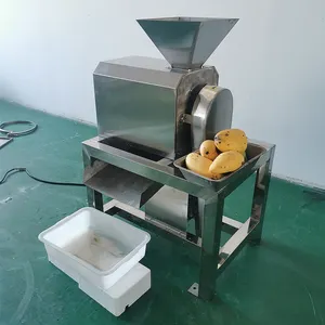 Công nghiệp Rau Trái Cây Xoài đào bột ép máy làm trái cây bột giấy xoài Máy ép trái cây trái cây pulper chiết xuất máy