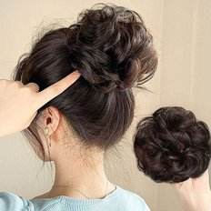 Accessorio per lo Styling di capelli umani con fascia per capelli Parm marrone di alta qualità (WFHX03N) - Product Image 1