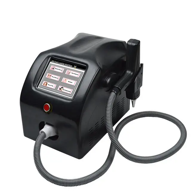 High quality 1064nm 532nm professional Nd yag q switched laser nd yag tattoo portable q switched nd yag laser
