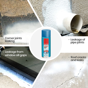 <span class=keywords><strong>Sellador</strong></span> de <span class=keywords><strong>Fugas</strong></span> Instantáneo en Aerosol, Impermeable, de Secado Rápido, Fuerte Adhesión, Repara <span class=keywords><strong>Fugas</strong></span> en Techos, Tuberías, Paredes, Baños y Hogares - Product Image 4