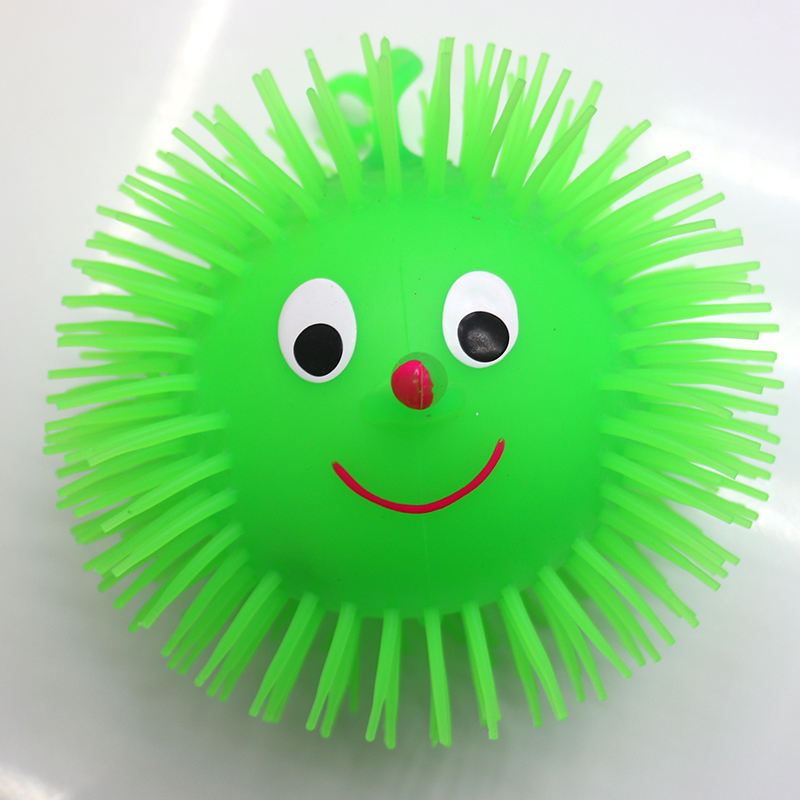 Colorful Spiky Rubber Stretchy Fidget Toy Ball - Soft Squishy