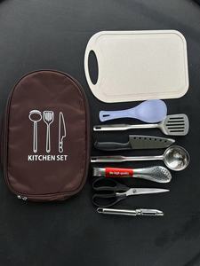 Bolsa de Almacenamiento para Utensilios de Cocina de Camping, Bolsa Portátil para Vajilla de Picnic y Barbacoa, Organizador de Utensilios de Cocina para Exteriores, Bolsa Contenedora para Utensilios de Cocina - Product Image 5