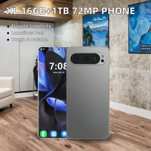 هاتف ذكي أندرويد 15 الأكثر مبيعًا بشاشة كاملة وذاكرة 16 جيجابايت + 1 تيرابايت وكاميرا 72 ميجابكسل + 108 ميجابكسل مع خاصية فتح القفل بالوجه باللغات الفرنسية والإسبانية والإنجليزية - Product Image 2