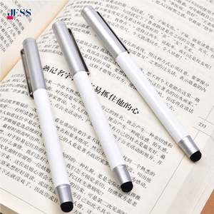 Nuevo Bolígrafo de Metal Blanco con Pantalla Táctil y Rodillo de Acero Inoxidable, con Tapa, Regalo Empresarial, Multifunción, Stylus - Product Image 1