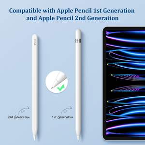 Embouts de remplacement de pointes hautement sensibles pour crayon <span class=keywords><strong>Apple</strong></span> Appliquer le stylet 1er et 2ème embouts de remplacement - Product Image 2