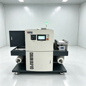 VOREY COLOR DLP V3 Energy Saving Roll Digital Label Printer Custom Color Self Adhesive Label Production Printer