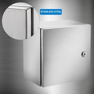 กล่องรวมสายไฟฟ้าสแตนเลส 12 X 8 นิ้ว IP66 กันน้ำ พื้นผิวขัดเงา สำหรับใช้งานกลางแจ้ง D0100HAD4IG NEMA 4X สแตนเลส - Product Image 4