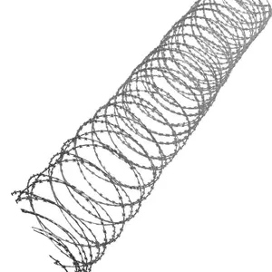 China Manufacturer Concertina Barbed Wire China Suppliers 450mm Coil Diameter Razor Barbed Wire