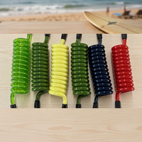 Offre Spéciale : Laisse de Surf en Bobine Multicolore pour Planche et Bodyboard