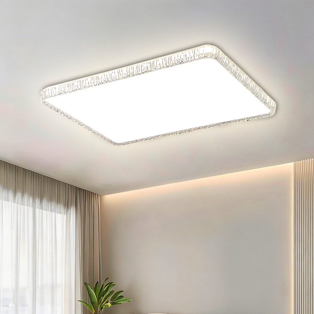 Surface Mount LED Ceiling Light Multi Wattage Dimmable 3CCT Color Change Lamp for Bedroom Kids Room Home Decoration Lighting