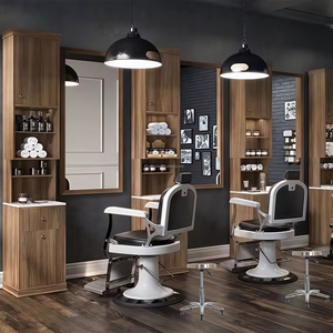 <span class=keywords><strong>Tabouret</strong></span> roulant en acier inoxydable AntluPlus, réglable et pivotant, pour tatouage, salon de coiffure, chaise de barbier - Product Image 5