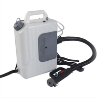 Pulvérisateur électrique à brouillard froid AC 10L pour bureaux, maisons, jardins avec débit réglable et tuyau flexible, pulvérisation manuelle