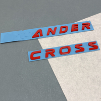 Autocollants de voiture ABS 3D XPANDER CROSS, logo de capot avant, emblème de pare-chocs arrière, accessoires de coffre arrière, modèle SL