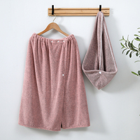 Luxury Compressed Bath Skirt Dress Wraps Quick-Dry Antimicrobial Eco-Friendly Bamboo Towel for Women Spa Use