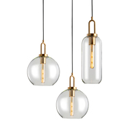 Luminaire suspendu de haute qualité Luminaire suspendu en verre de designer italien