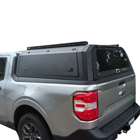 Auvent rigide étanche pour camionnette, installation facile sans perçage, accessoires pour pick-up GWM Jac Series Poer/Canon à benne courte