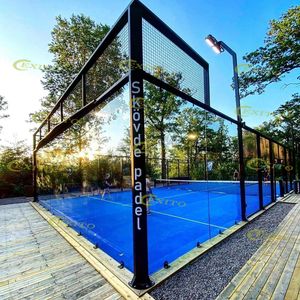 Pista de Pádel de Alto Estándar EXITO Tipo Panorámica <span class=keywords><strong>con</strong></span> Diseño Panorámico y Equipamiento Duradero - Product Image 3