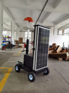 Inflatable bóng ánh sáng tháp di động 360 chiếu sáng 24h năng lượng mặt trời gas điện xây dựng khai thác mỏ khẩn cấp trang web chiếu sáng - Product Image 3