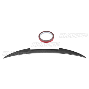 สปอยเลอร์หลังรถยนต์สีดำเงา/ลายคาร์บอนไฟเบอร์ สไตล์ M4 สำหรับ BMW E93 335i M3 CONVERTIBLE ปี 2007-2013 - Product Image 2