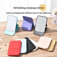 Miroir de Maquillage Pliant Portable HD Anti-Déformation avec Fonction Retouche Multi-Usages – Vente en Gros
