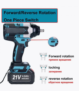 Llave <span class=keywords><strong>de</strong></span> <span class=keywords><strong>impacto</strong></span> inalámbrica <span class=keywords><strong>Pistola</strong></span> <span class=keywords><strong>de</strong></span> <span class=keywords><strong>impacto</strong></span> eléctrica 1/2 pulgadas-21V 2600RPM Llave <span class=keywords><strong>de</strong></span> <span class=keywords><strong>impacto</strong></span> eléctrica sin escobillas con cargador rápido <span class=keywords><strong>de</strong></span> batería <span class=keywords><strong>de</strong></span> 4.0Ah - Product Image 4