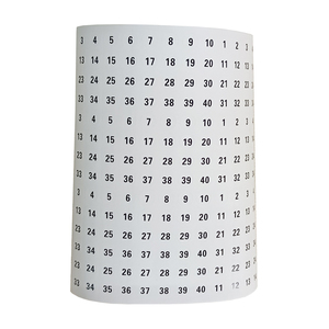 30 fogli etichette con numeri piccoli <span class=keywords><strong>adesivi</strong></span> 1-100 numeri <span class=keywords><strong>adesivi</strong></span> rotondi etichette con numeri autoadesivi piccoli da 0.4 pollici per ufficio - Product Image 1
